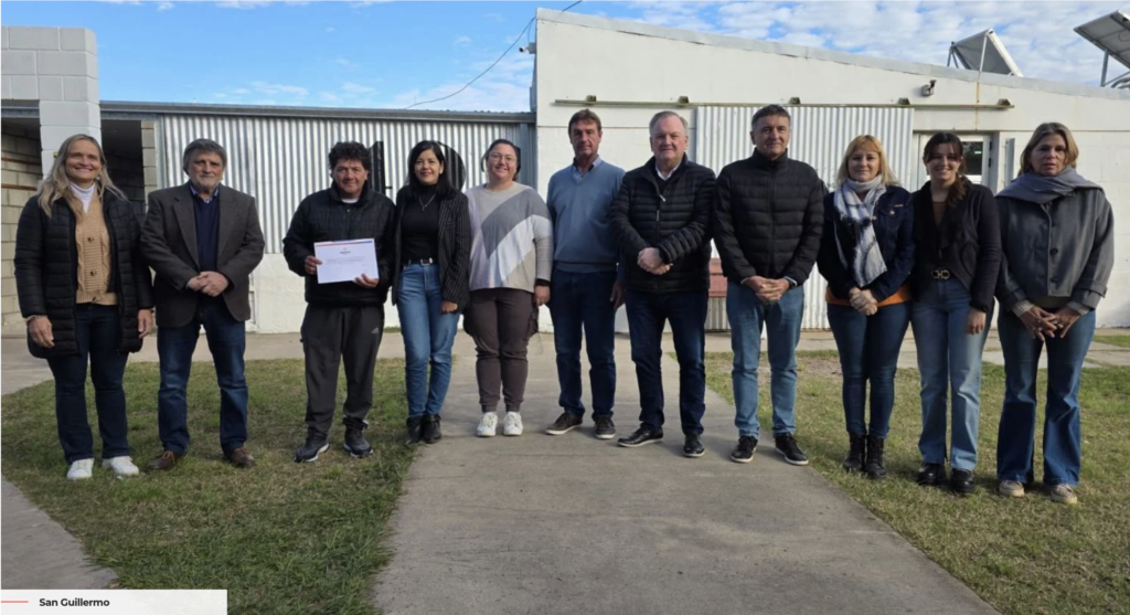 MICHLIG Y GONZÁLEZ VISITARON SAN GUILLERMO Y MOISÉS VILLE EN CUMPLIMIENTO DE UNA AMPLIA AGENDA DE ACTIVIDADES